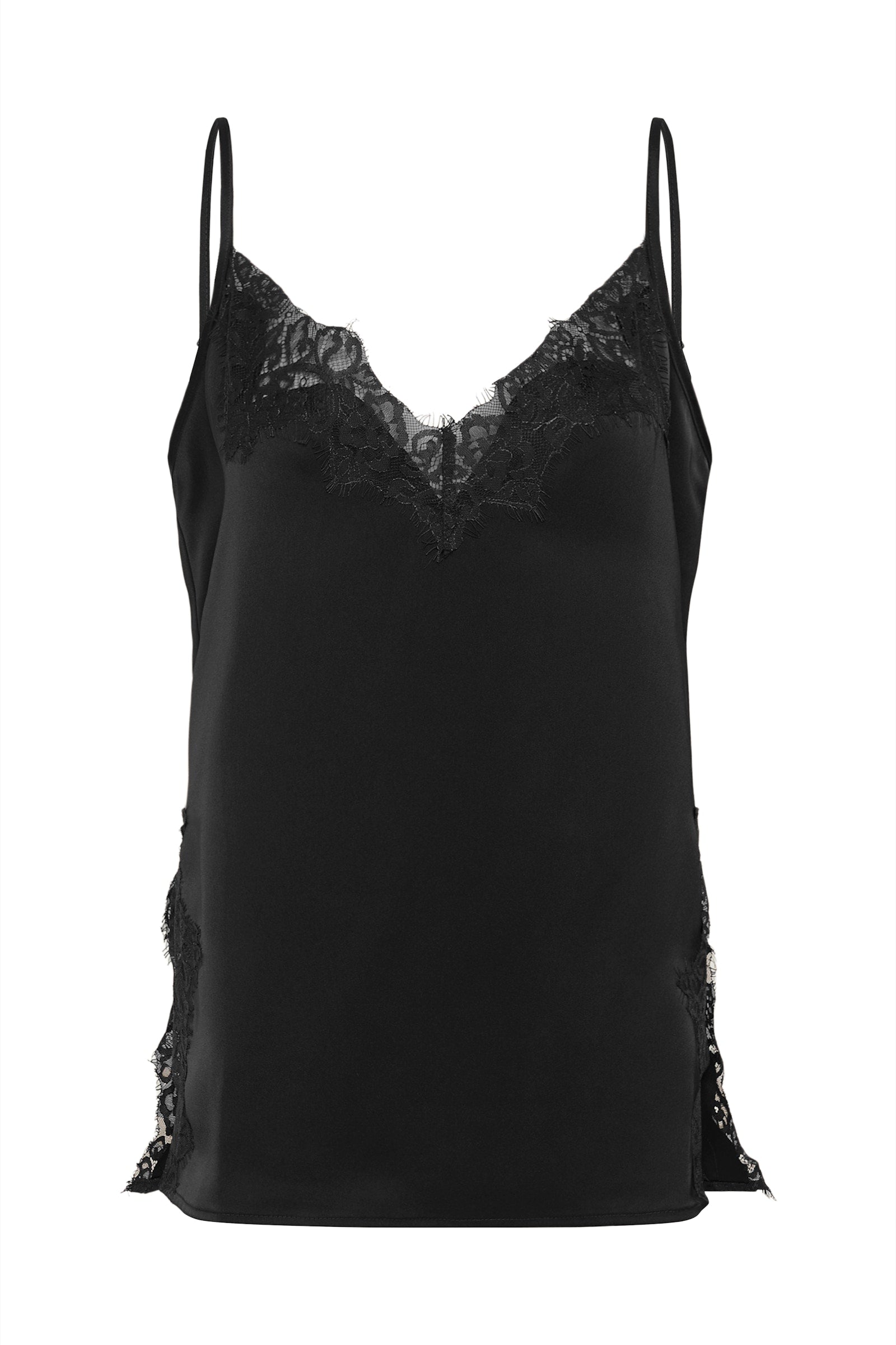 MWBrenda Lace Long Top - Black