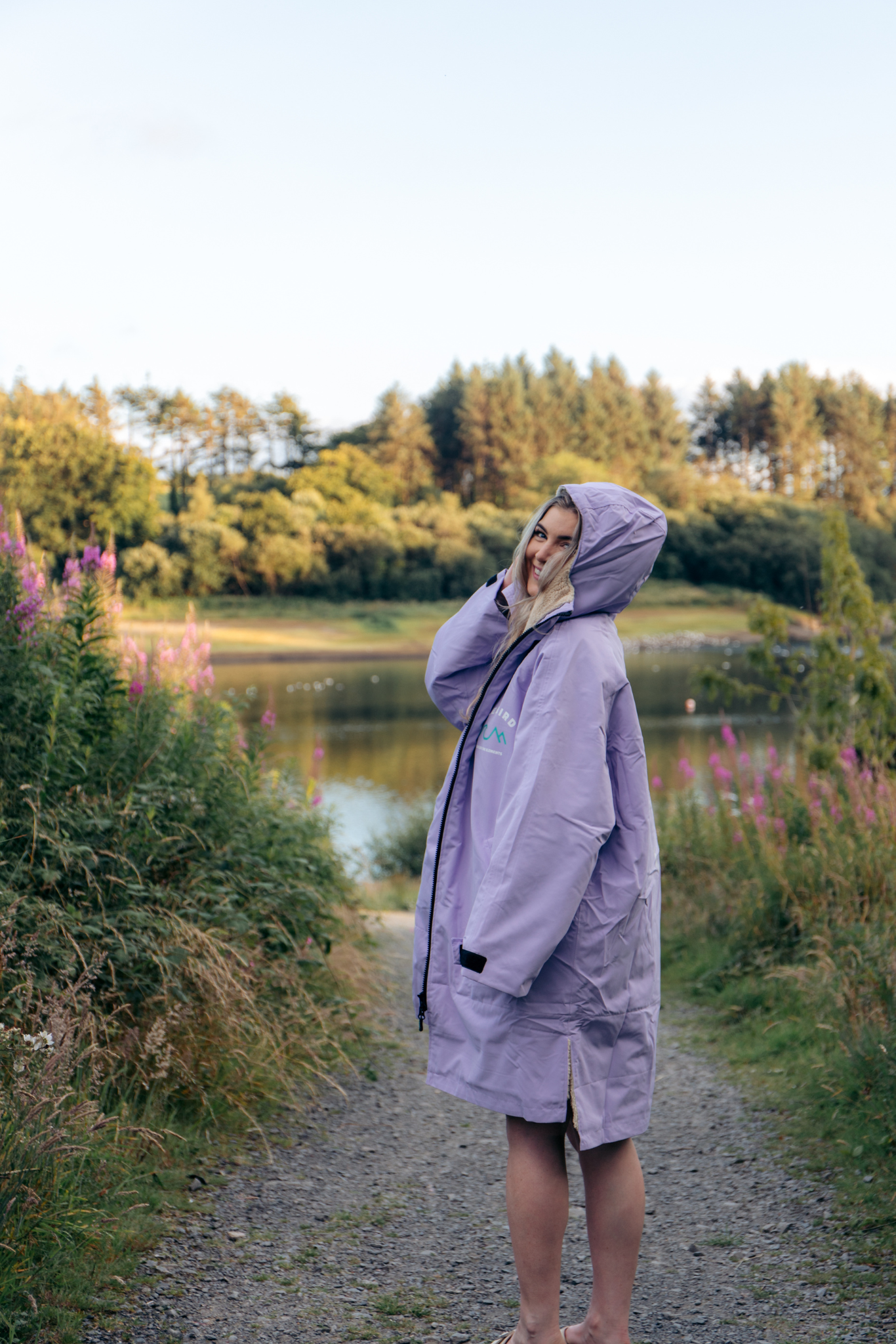 Nordic Robe Lavender muuttamisviitta yksityiskohta - Bleubird