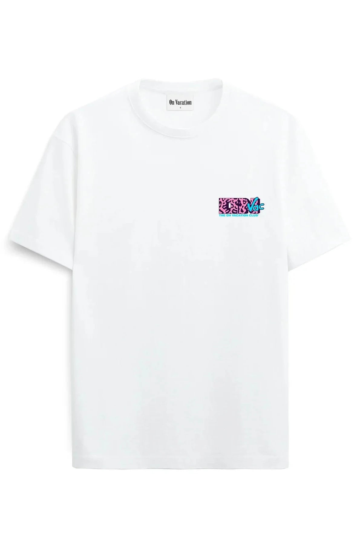 Never Enough T-Shirt - White On Vacation