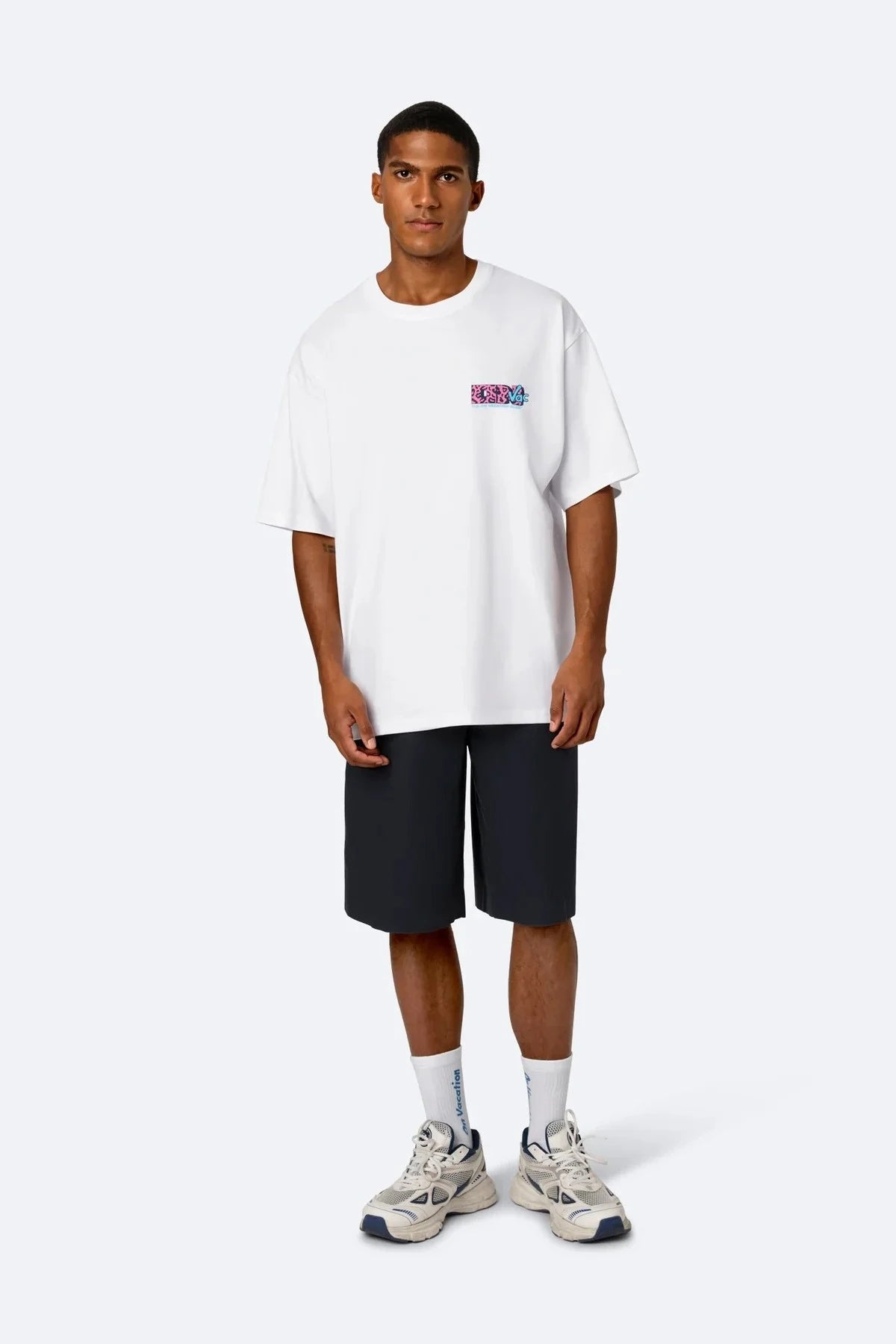 Never Enough T-Shirt - White On Vacation