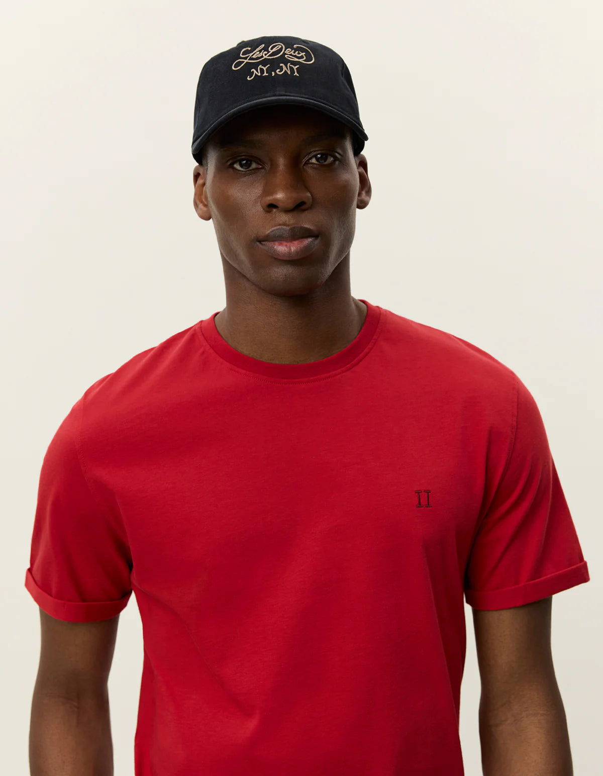 Norregaard Contrast T-Shirt Les Deux