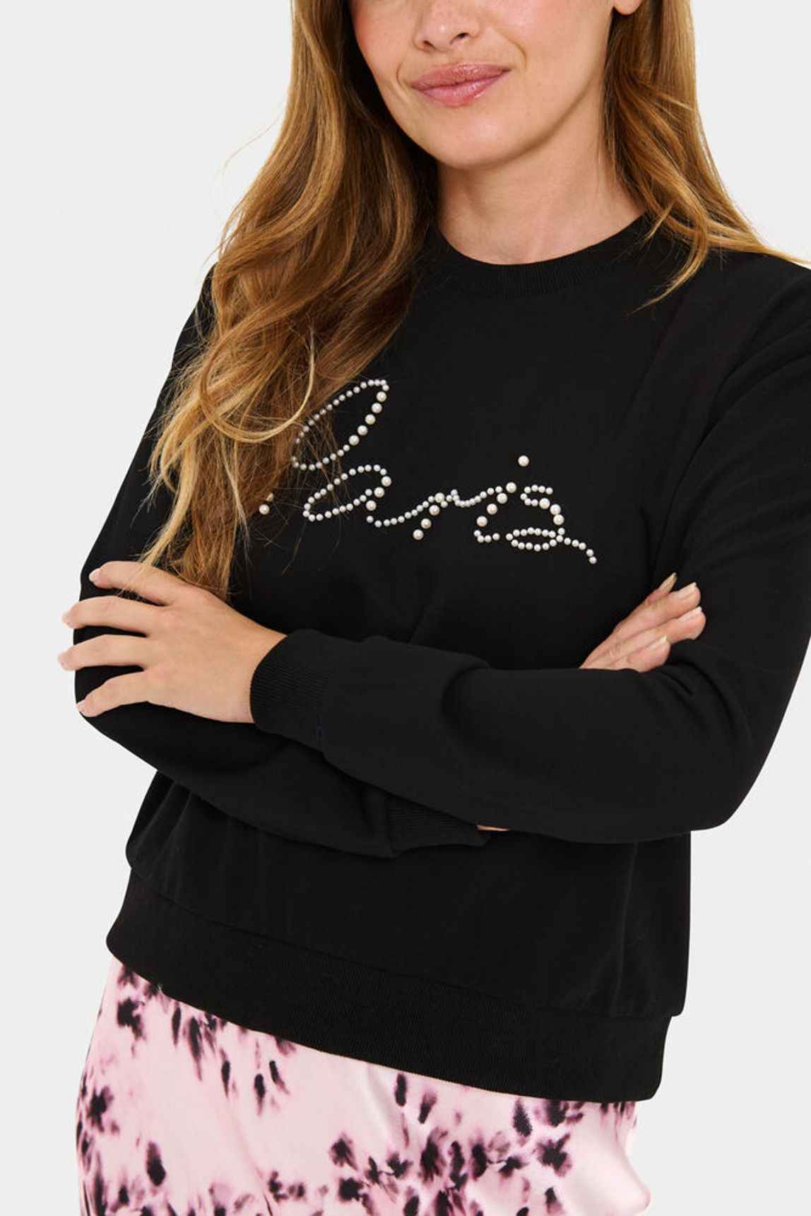 NorrisSZ Sweatshirt - Black Saint Tropez