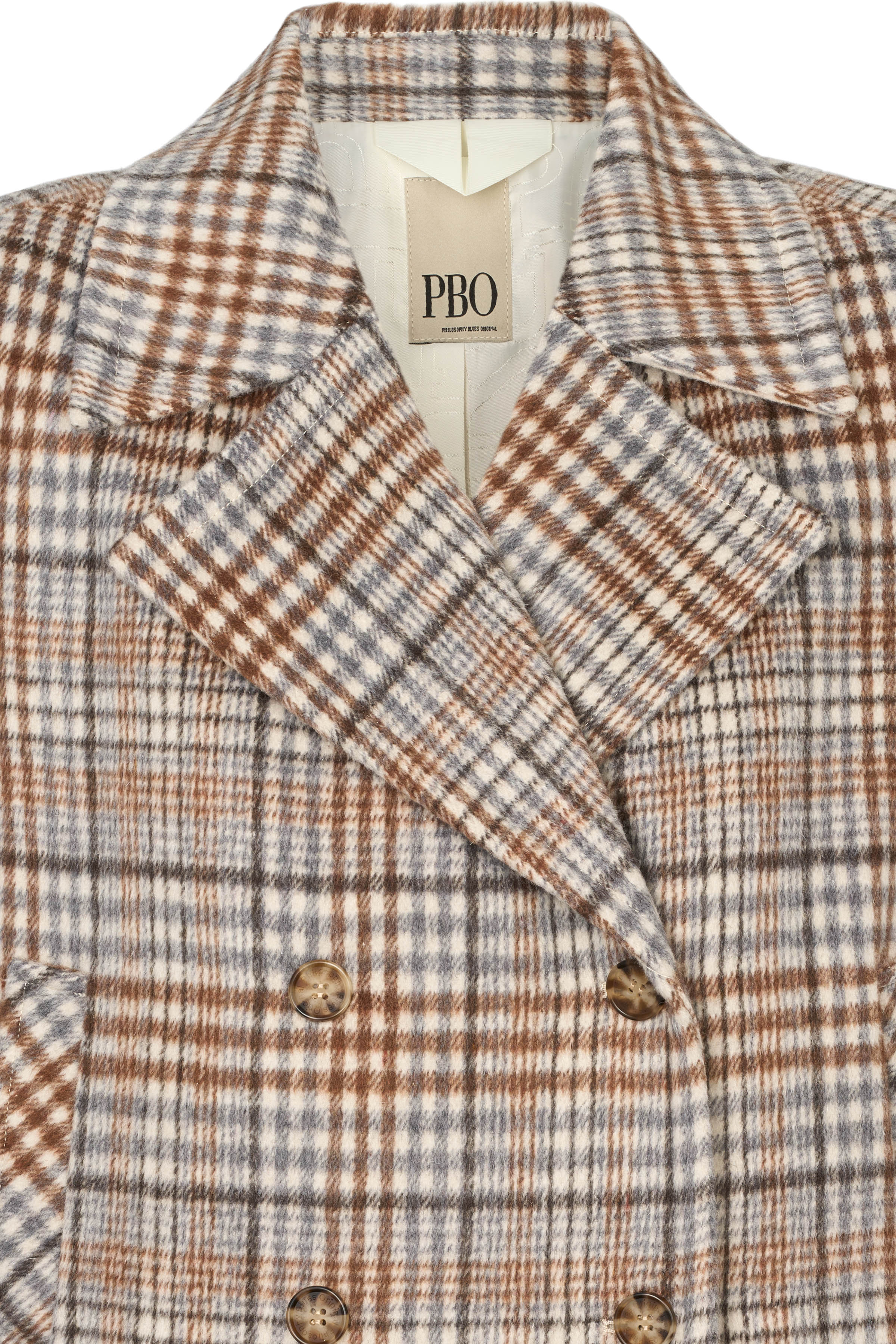 PBO Coat PBONewLucci, väriltään Light check