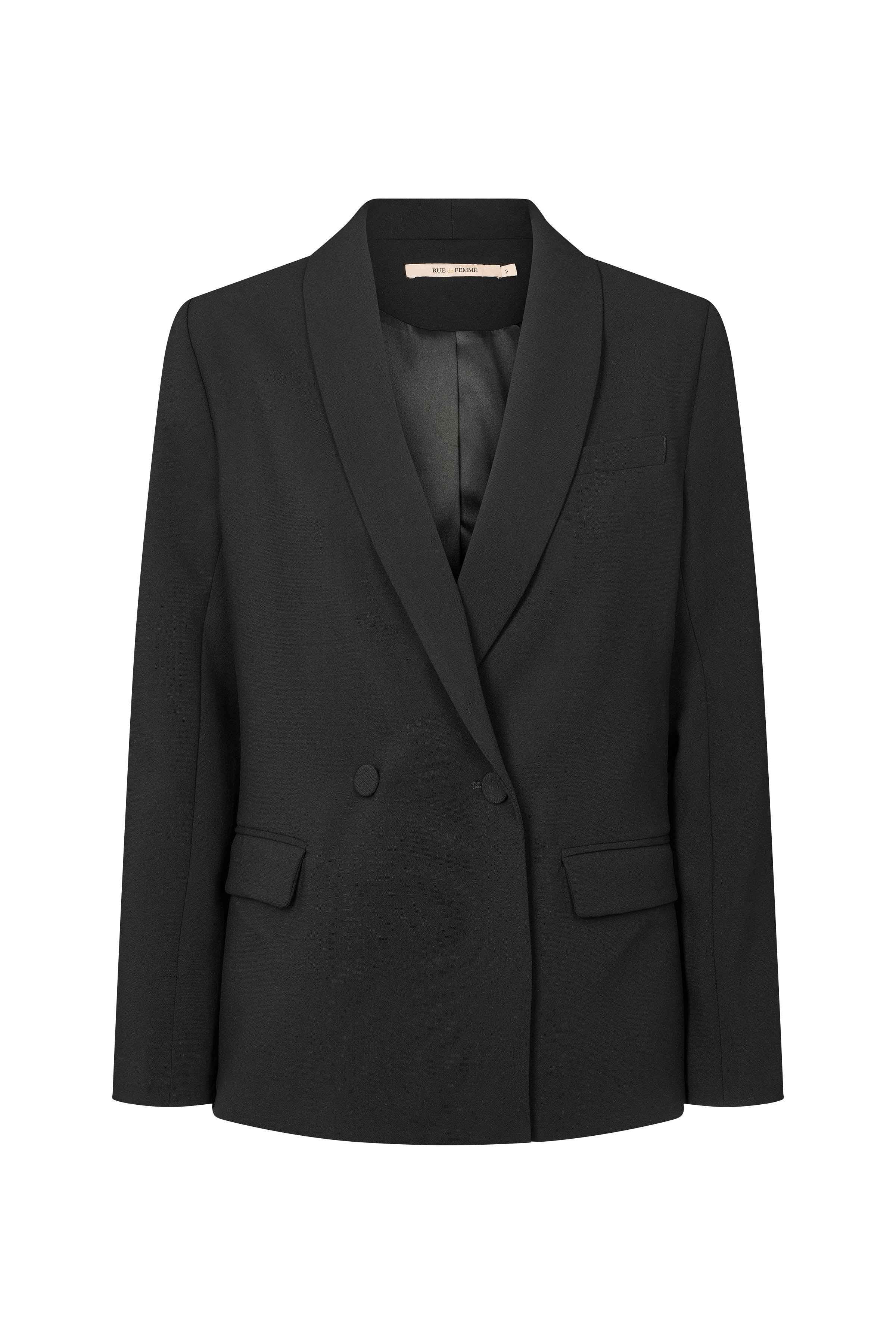 RDF LuxyEnzo blazer - Black Rue de Femme