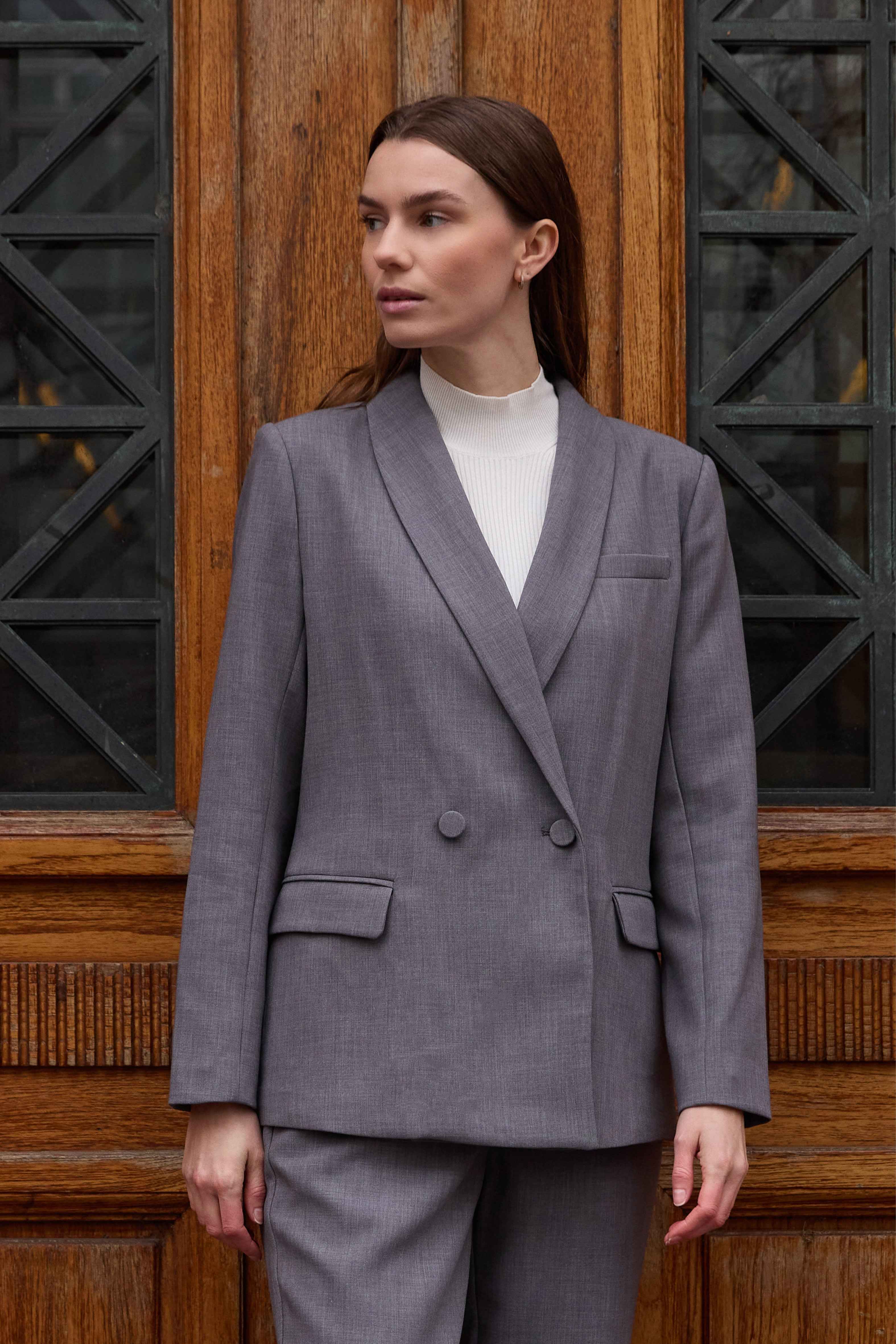 RDF LuxyEnzo blazer - Grey Rue de Femme