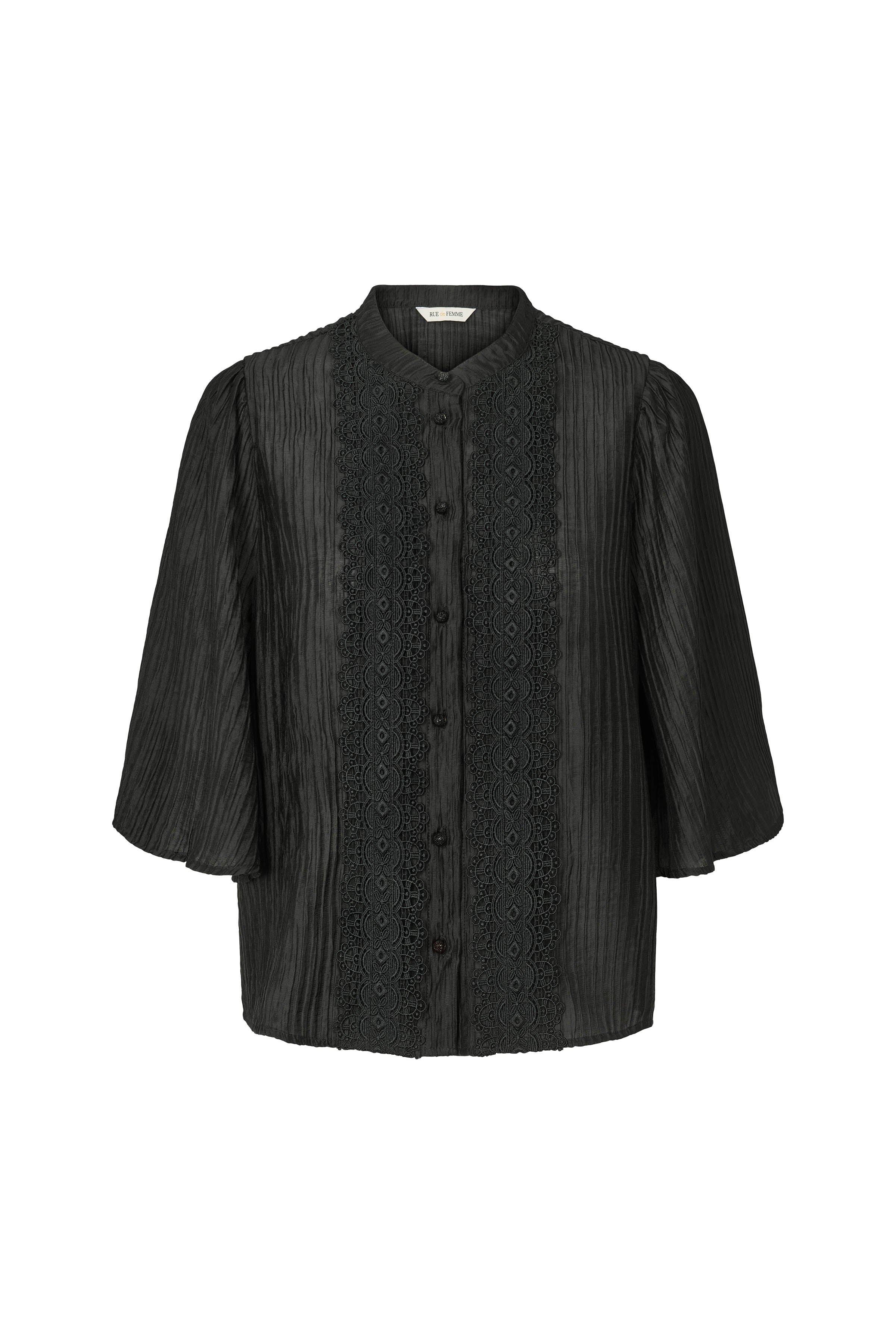Rue de Femme Shirt RDFNelle, väriltään Black
