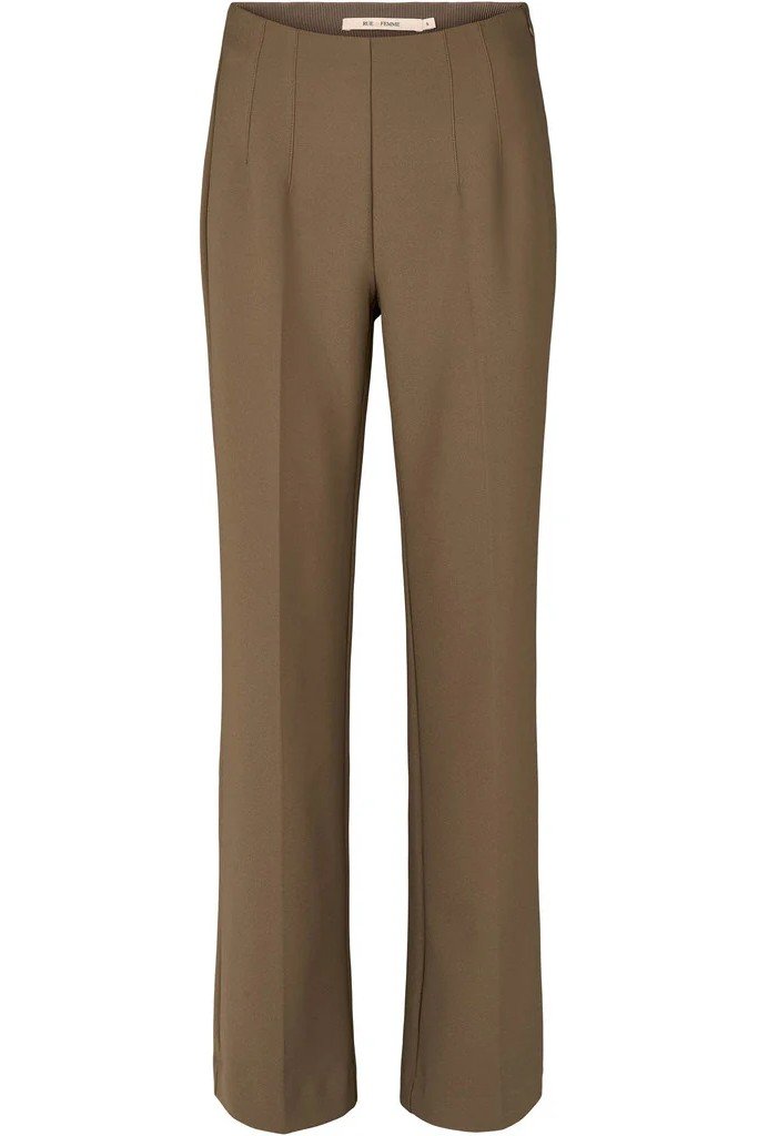 RDF ComfyOlana wide pants - Brown Sugar Rue de Femme
