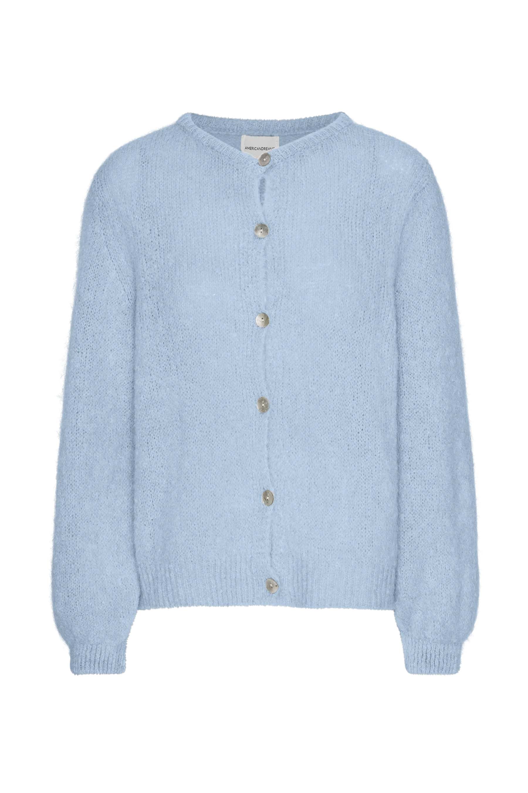 Susan Alpaca Cardigan Light Blue Americandreams