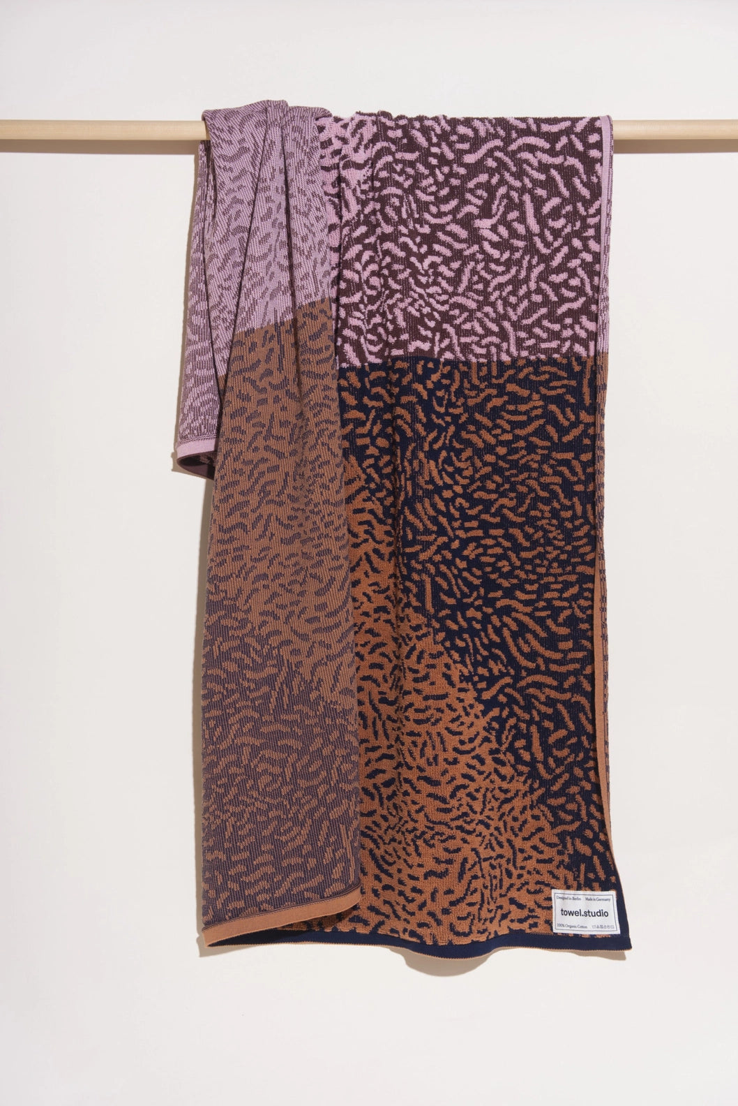 Worm Blanket Towel | Plum Blossom towel.studio