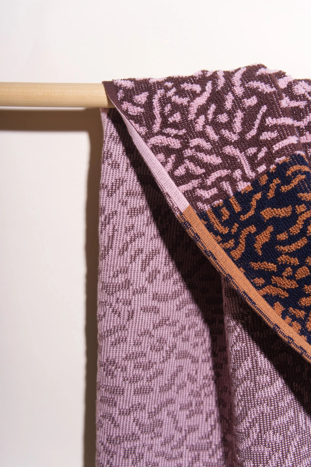 Worm Blanket Towel | Plum Blossom towel.studio