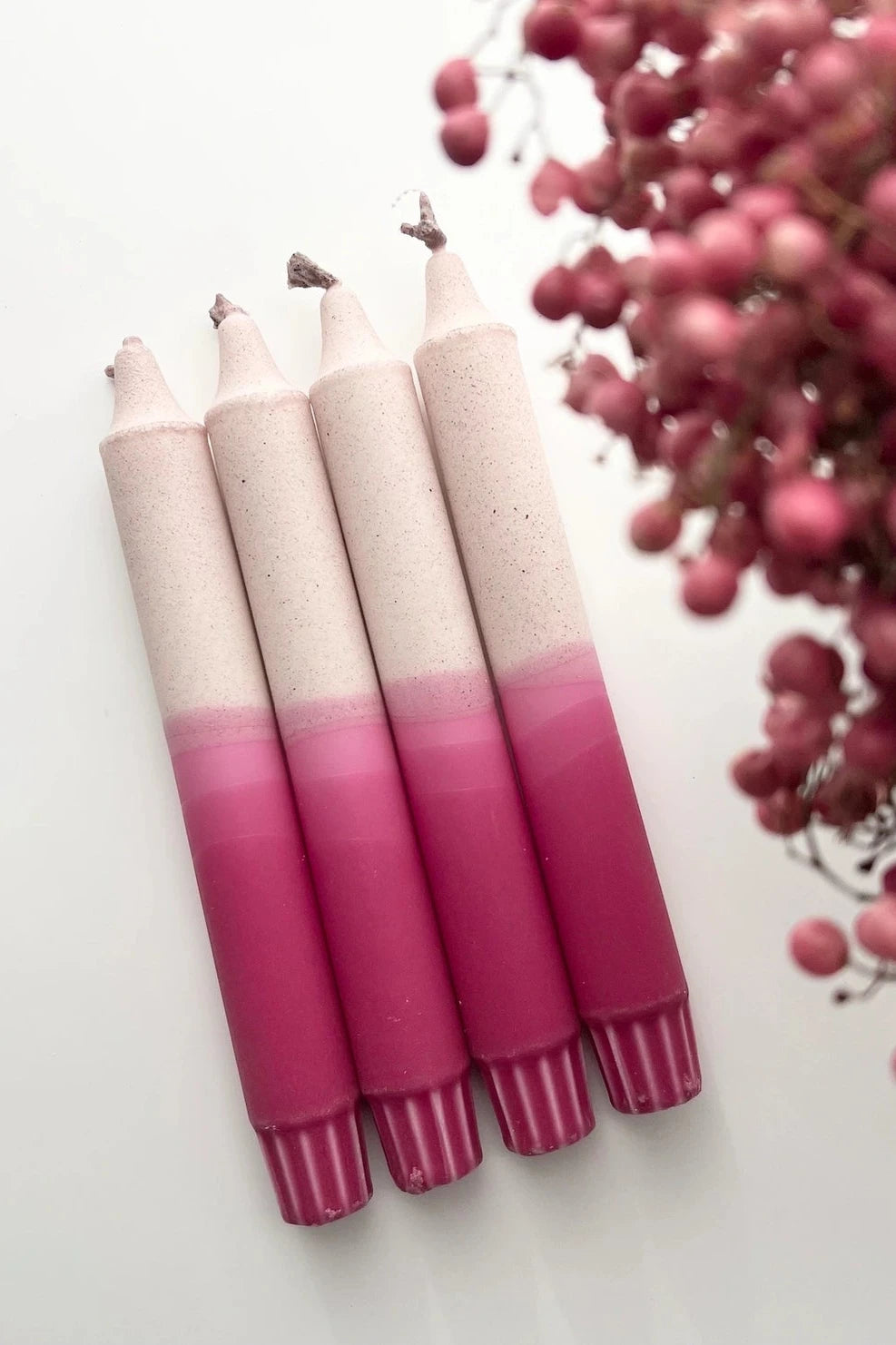 Dip Dye Candles/Berry Miss Wildhorse