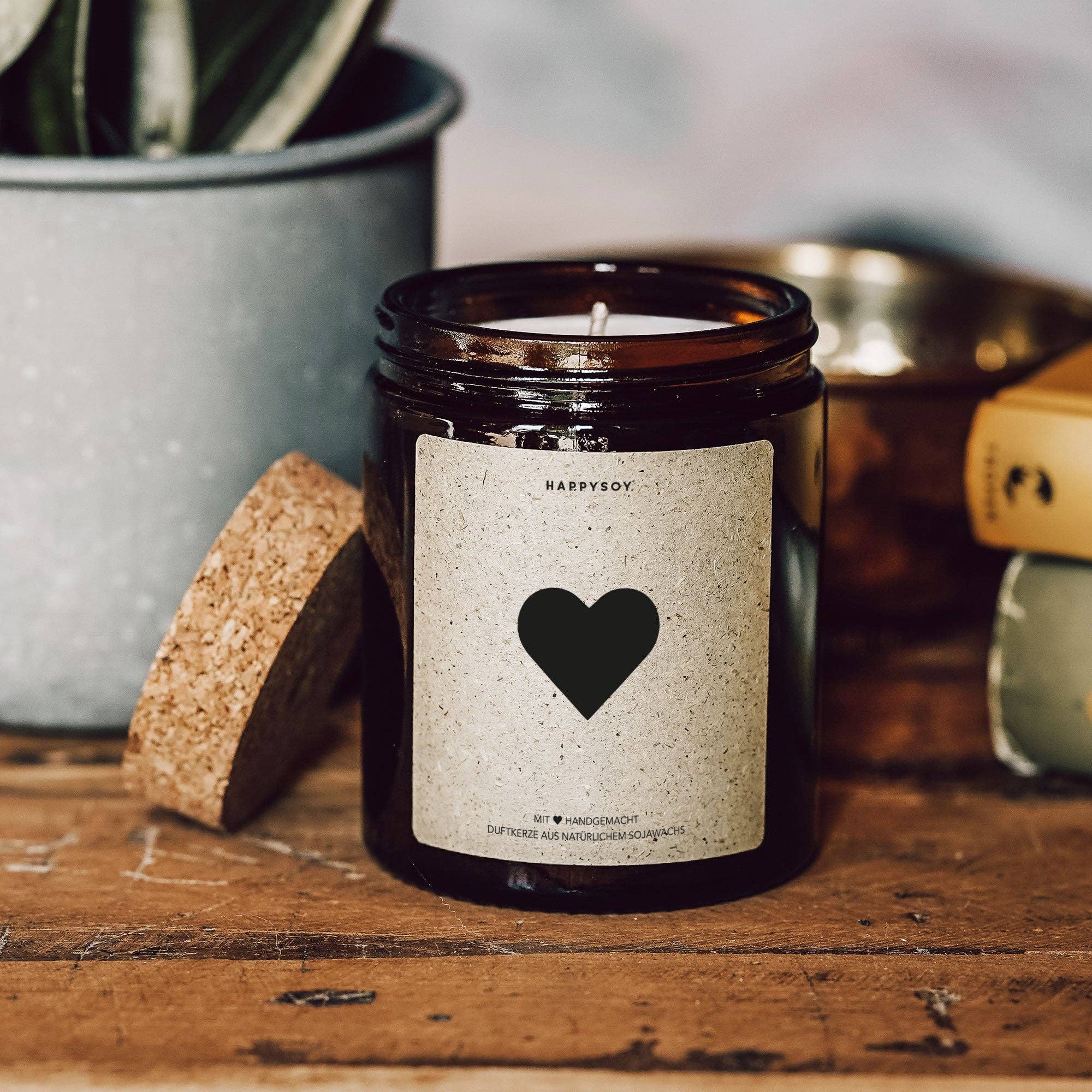 Scented candle | LOVE Happysoy