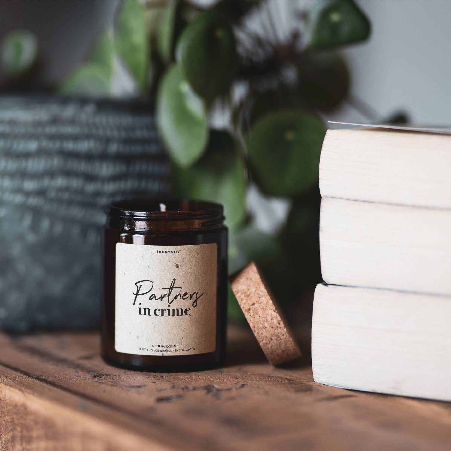 Scented candle | Partners in crime Happysoy