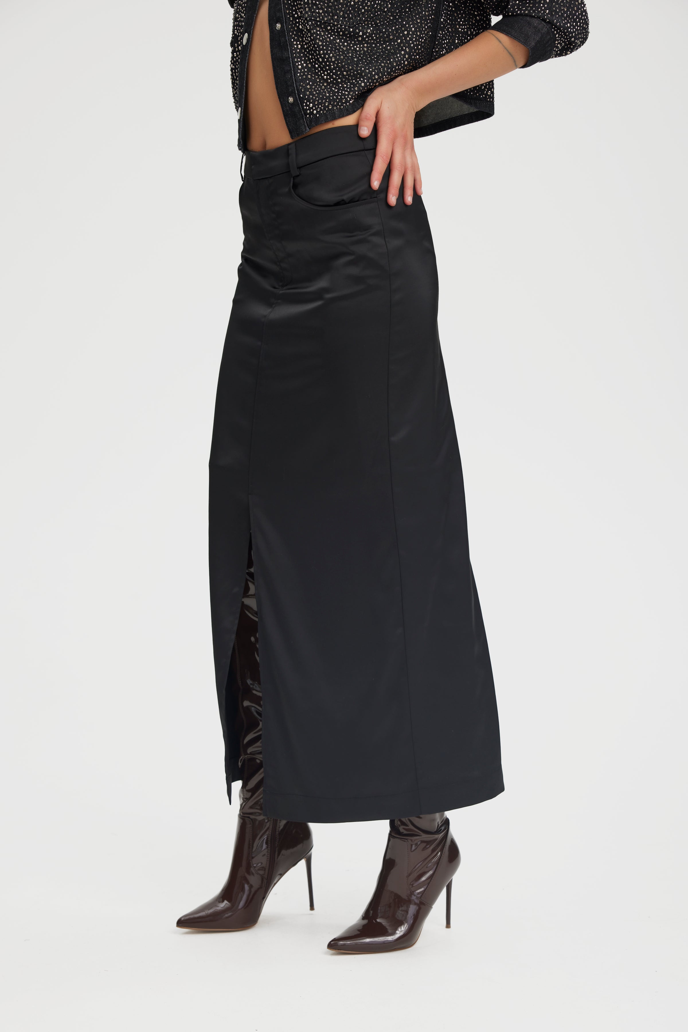 YacmineGZ MW skirt (Black) Gestuz