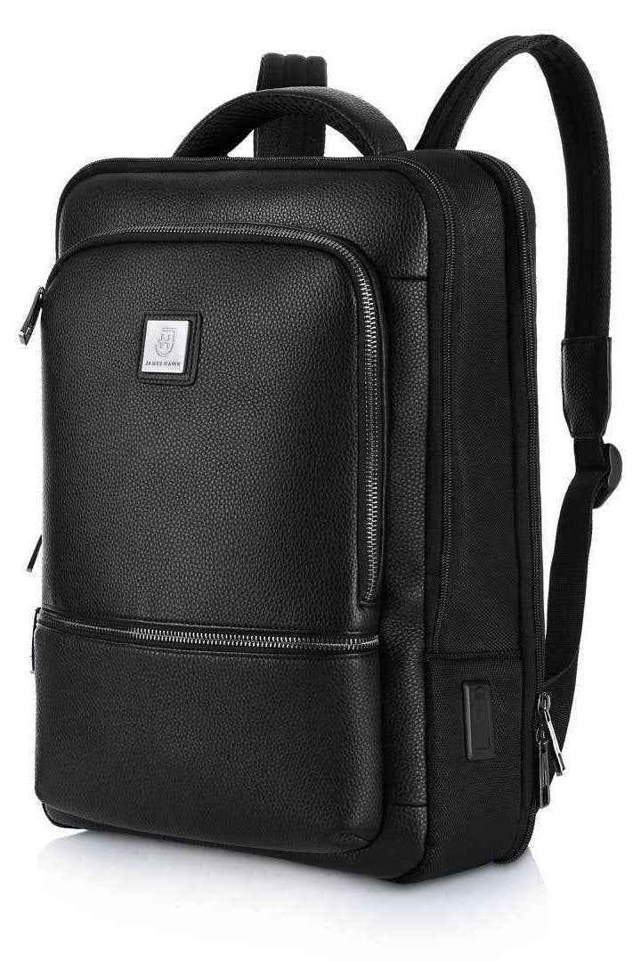 City Backpack: Black James Hawk