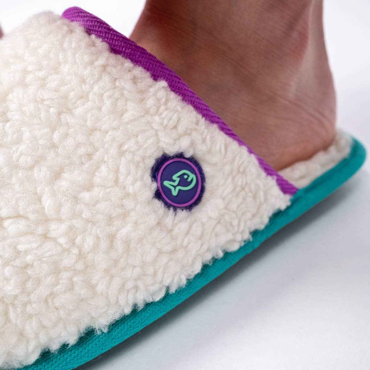 Sherpa Slippers Purple BILLYBELT