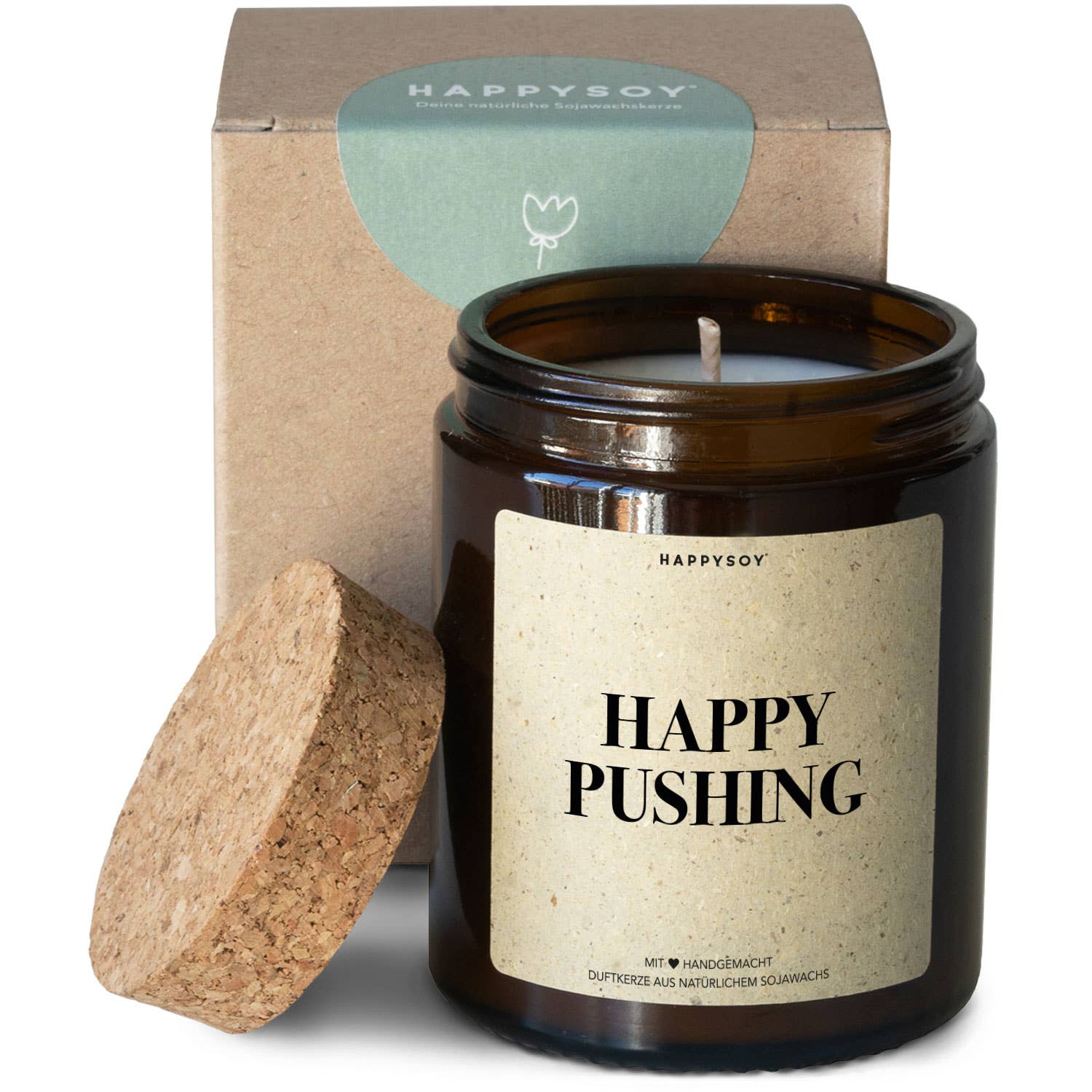Scented candle | Happy Pushing Happysoy