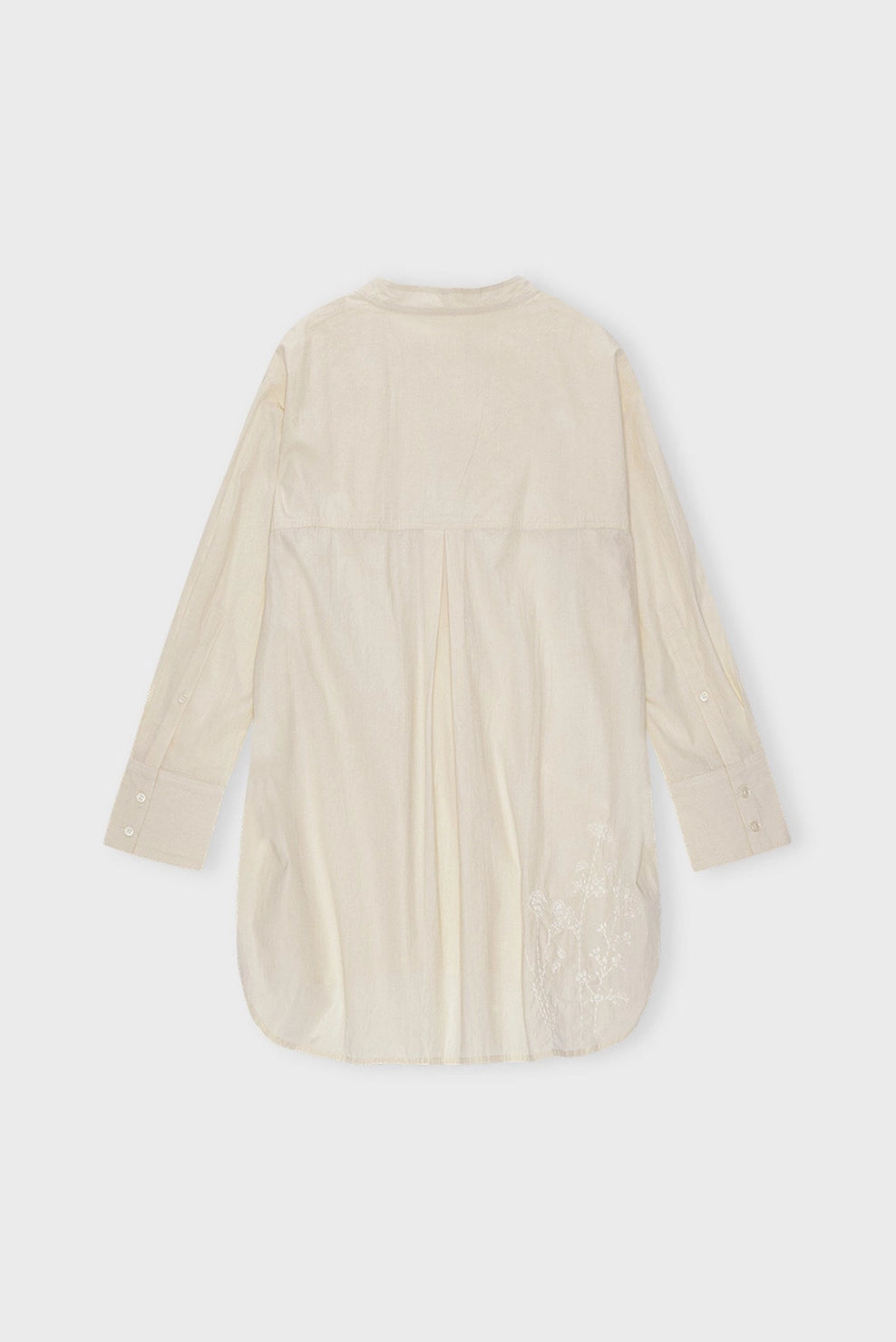 Posy Shirt Poplin - Natural Emb moshi moshi mind