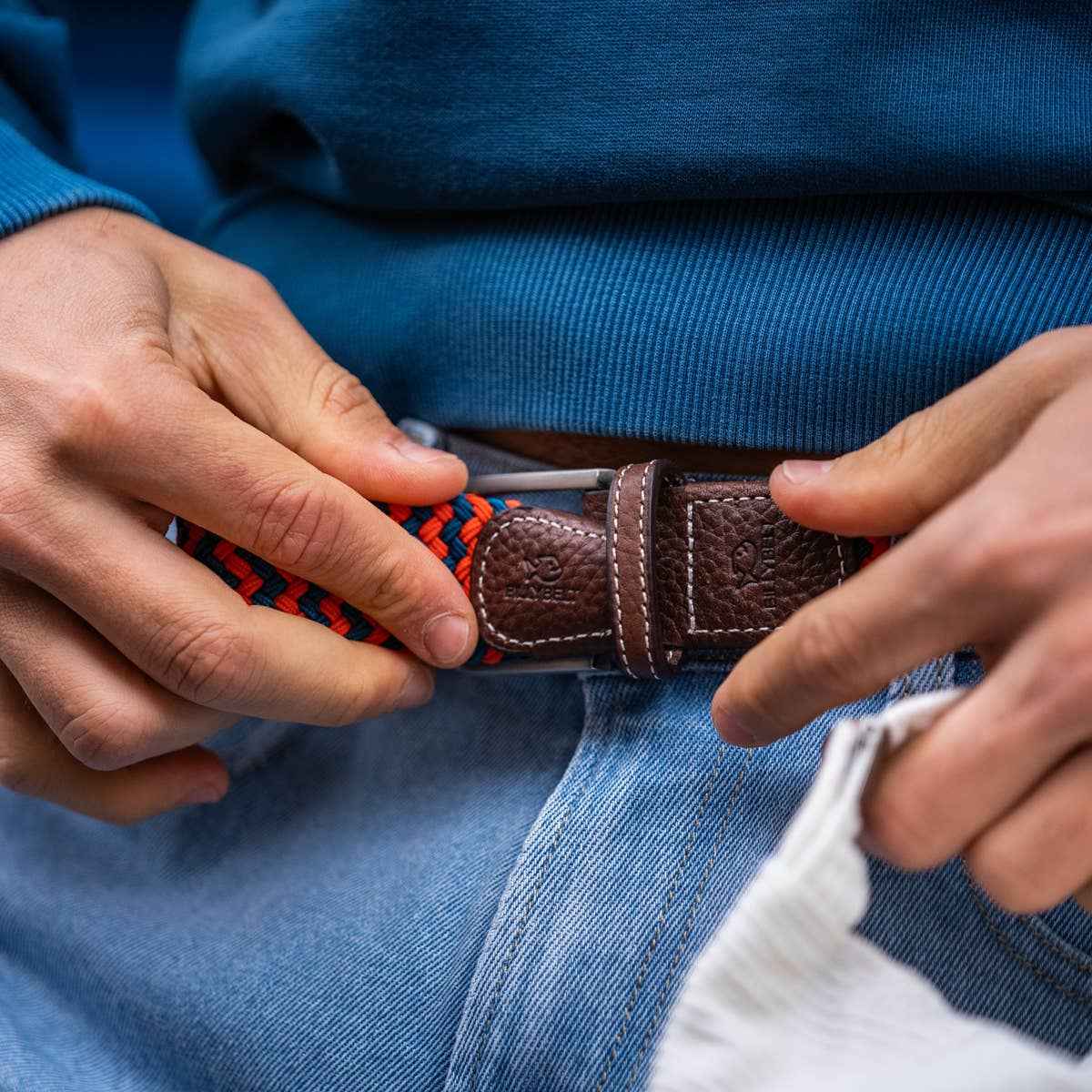 Cambridge Elastic Braided Belt BILLYBELT