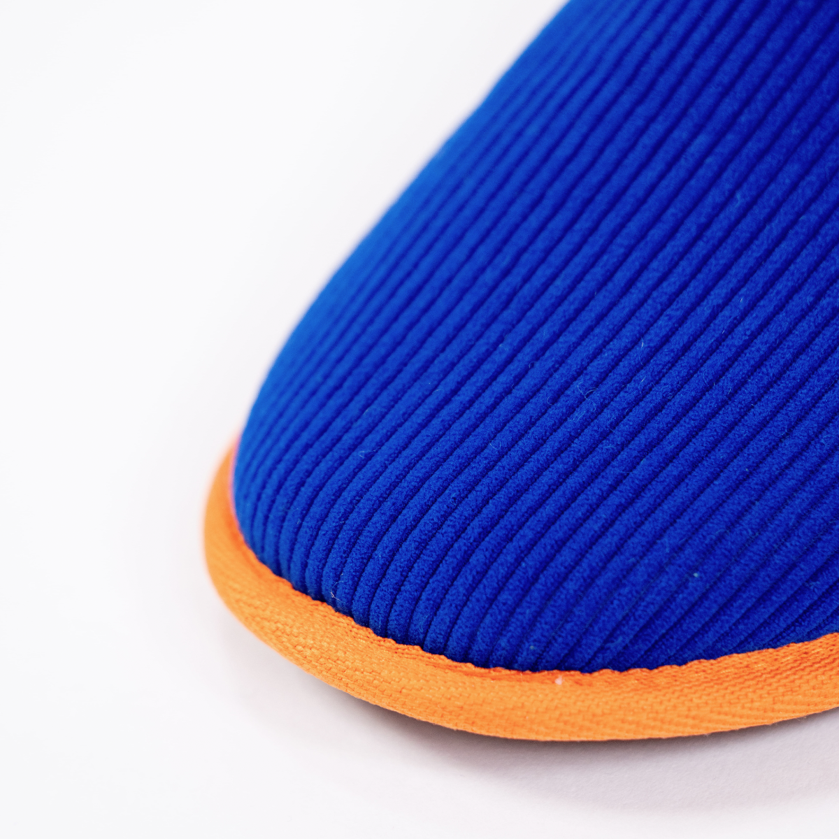 Electric Blue Corduroy Slippers BILLYBELT