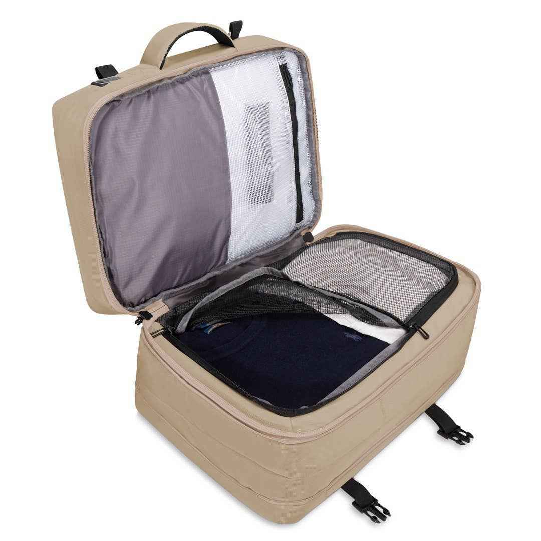 Travel Backpack: Taupe James Hawk