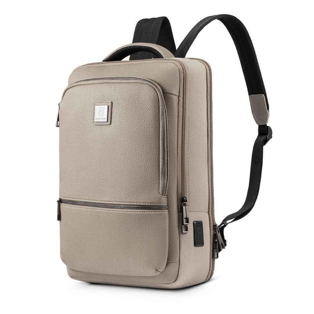 City Backpack: Greige James Hawk