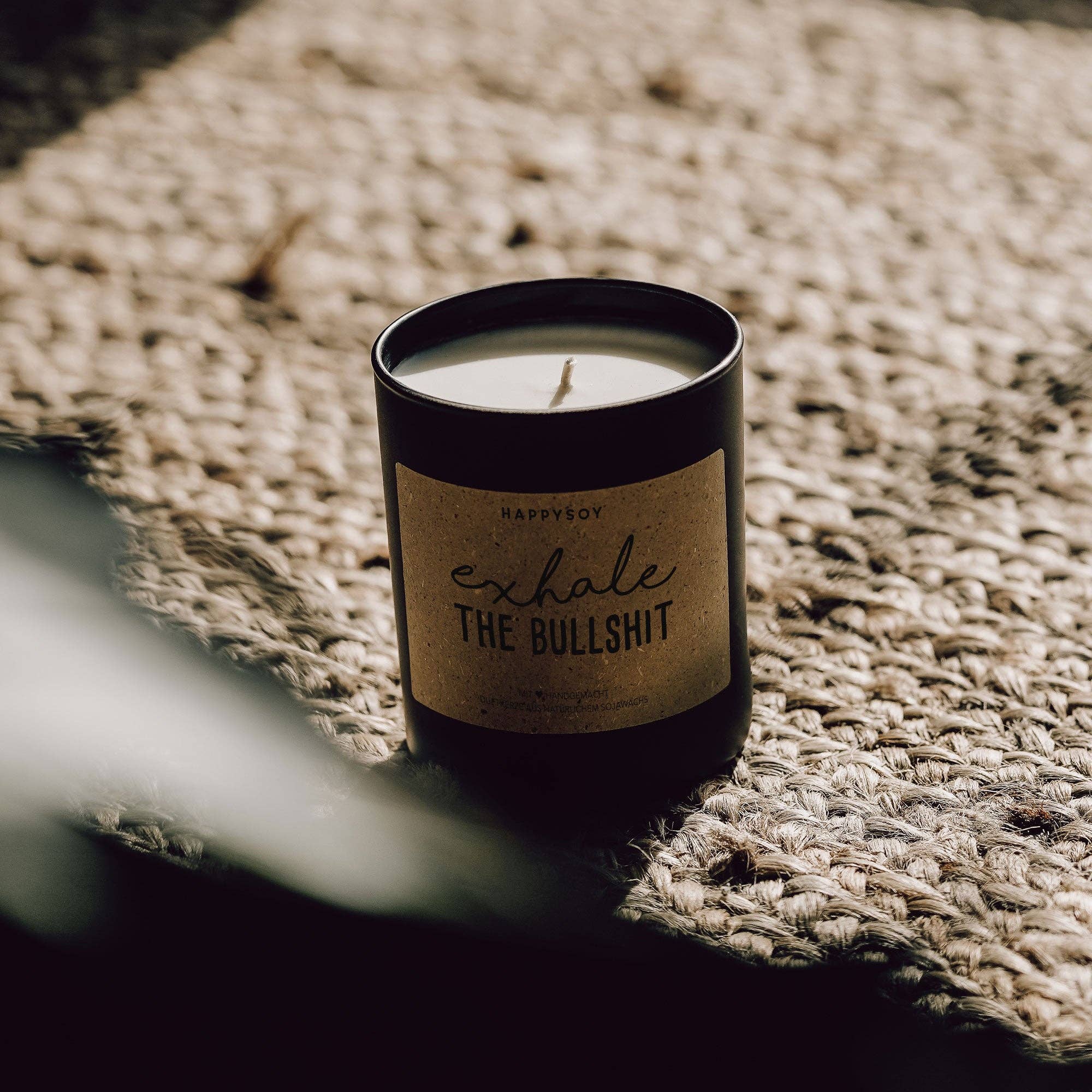 Scented candle | Exhale the bullshitt Happysoy