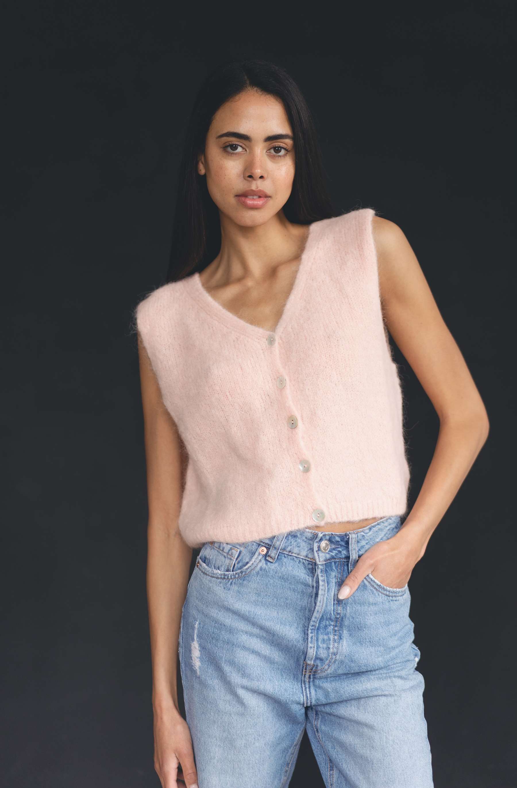 Telma Vest Peach Americandreams