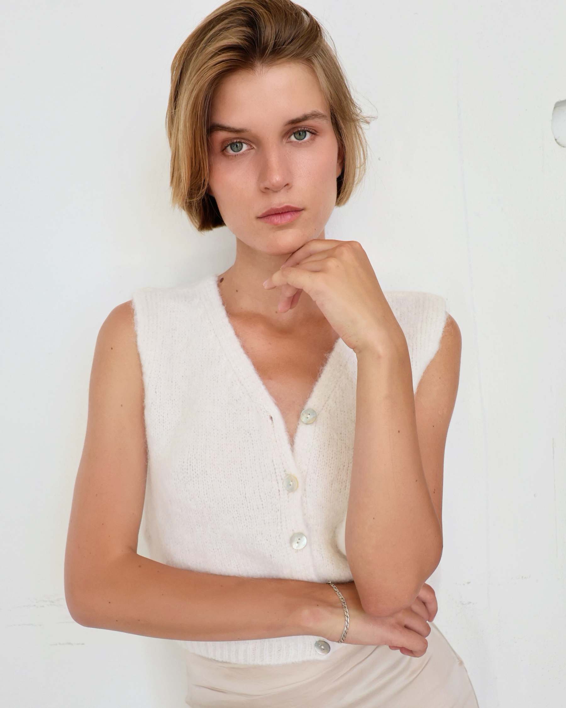 Telma Vest White Americandreams