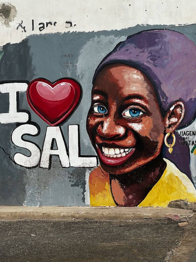 Kap Verde  - Rentoutumista  pienessä paratiisissa Salin Saarella