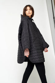 Care Poncho Wr - Black