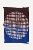 Bold Grid Blanket Towel | Blue Moon towel.studio