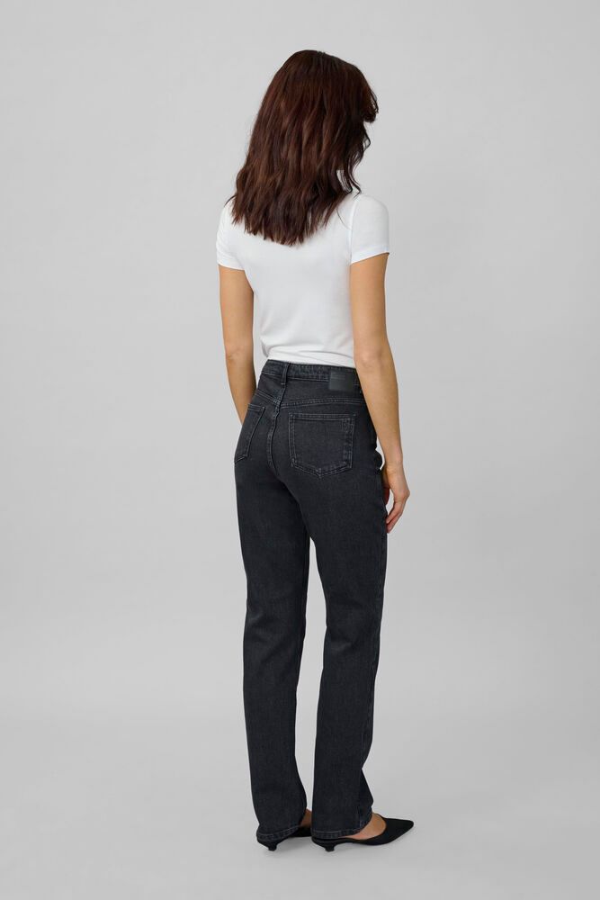 07 THE ISA 139 HIGH STRAIGHT Black Retro Wash My Essential Wardrobe