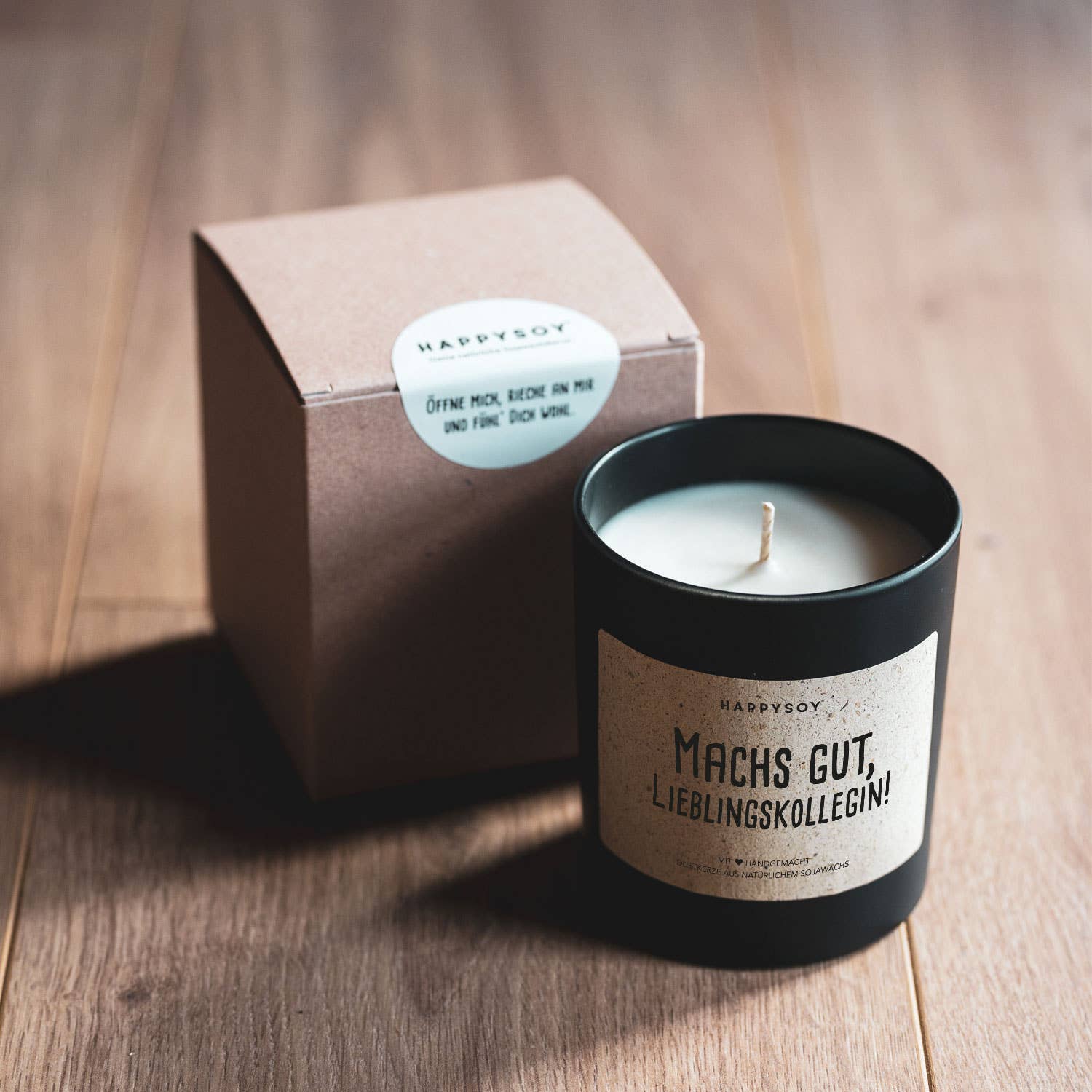 Scented candle | Today I will do absolutely nothing. Happysoy