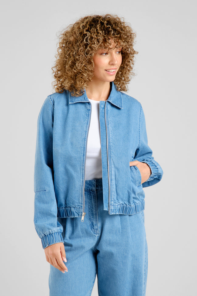 Jacket Sunna Denim Light Blue Dedicated