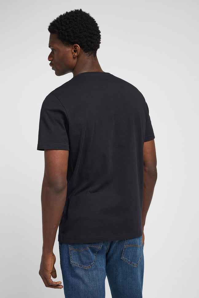 WOBBLY LOGO TEE BLACK Lee