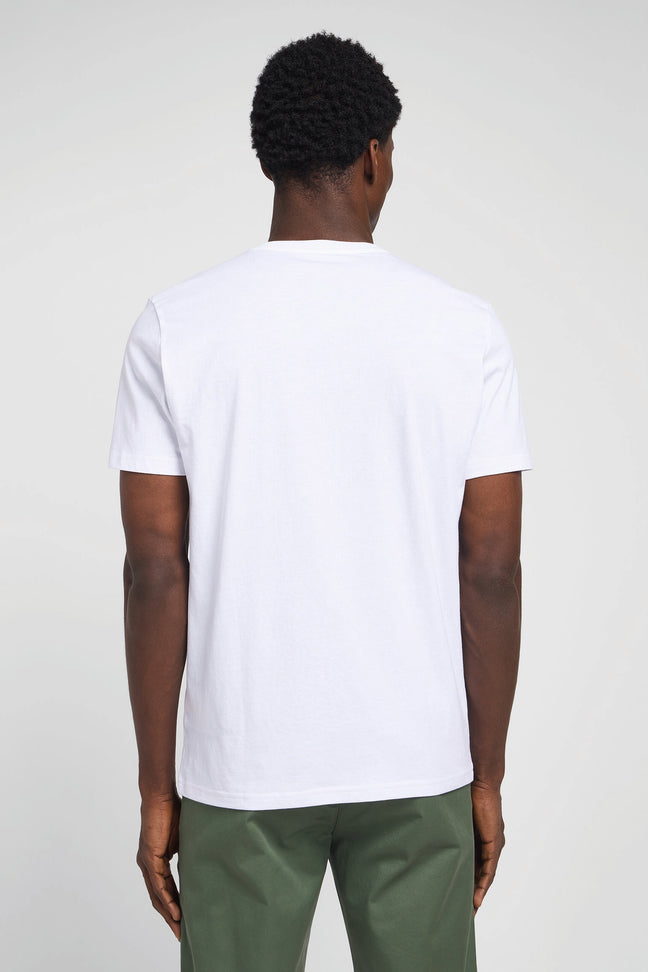 WOBBLY LOGO TEE WHITE Lee