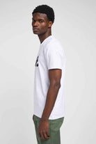 WOBBLY LOGO TEE WHITE Lee