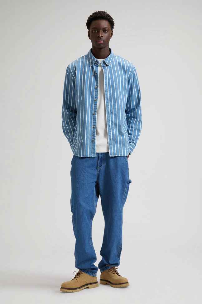 WORKWEAR BUTTON DOWN DENIM STRIPE Lee