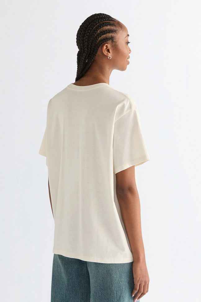 GIRLFRIEND TEE WORN WHITE Wrangler