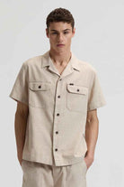 SS UTILITY CAMP SHIRT WHEAT Lee