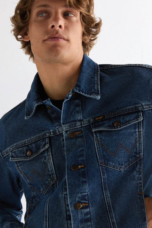 COWBOY CUT JACKET STONEWASH Wrangler