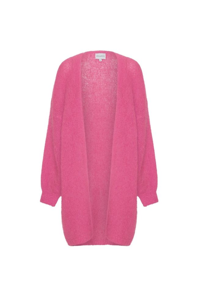 Lee Midi Cardigan Pink