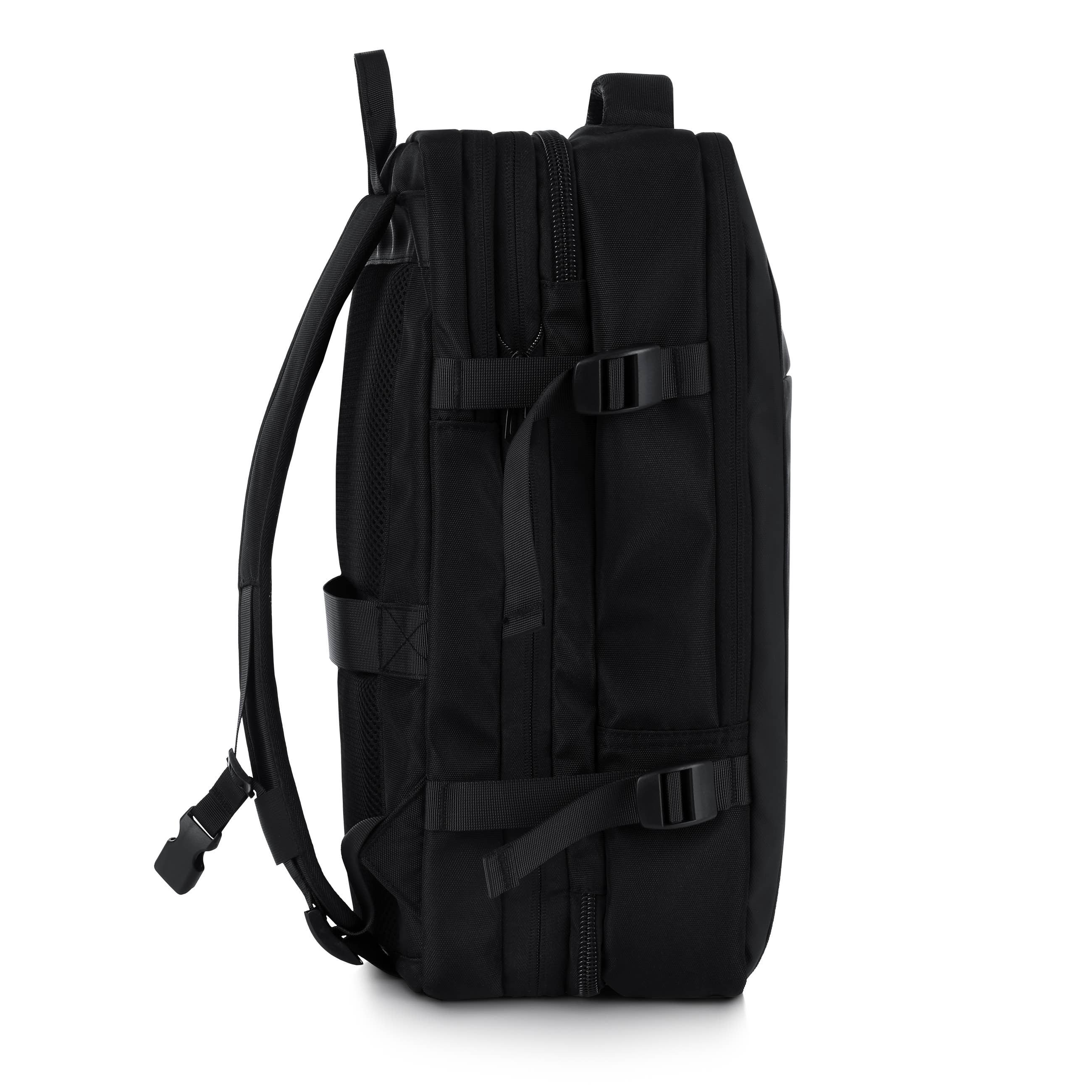 Travel Backpack: Black James Hawk