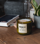 Scented candle - Home is where the wine is Happysoy