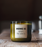 Scented candle - Home is where the wine is Happysoy