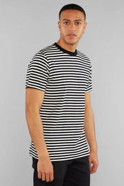 Stockholm Stripes Black/Off-White