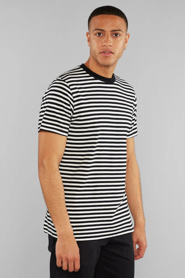 Stockholm Stripes Black/Off-White