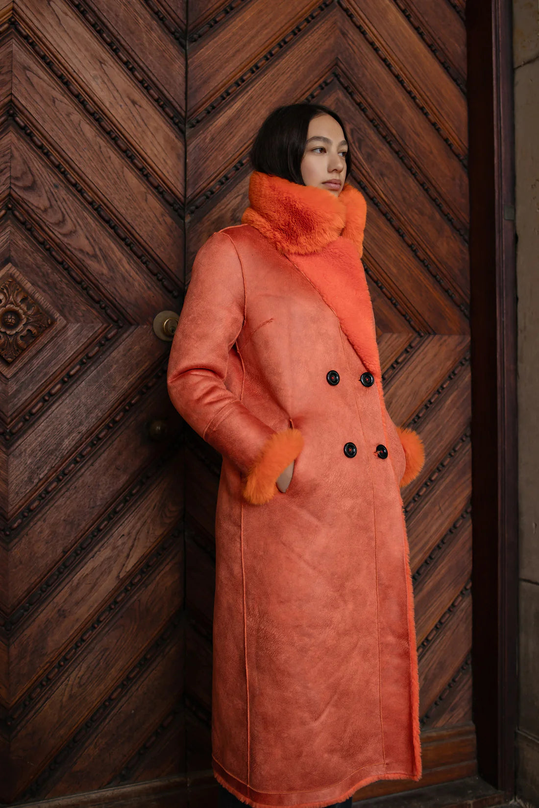 Leona Wool Coat Long