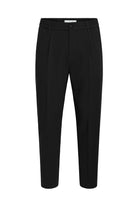 Marc Perfomance Pants With Pleat- Black Casual Friday